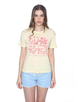 SUNSET SEEKER CROP TEE - Melon - Rip Curl